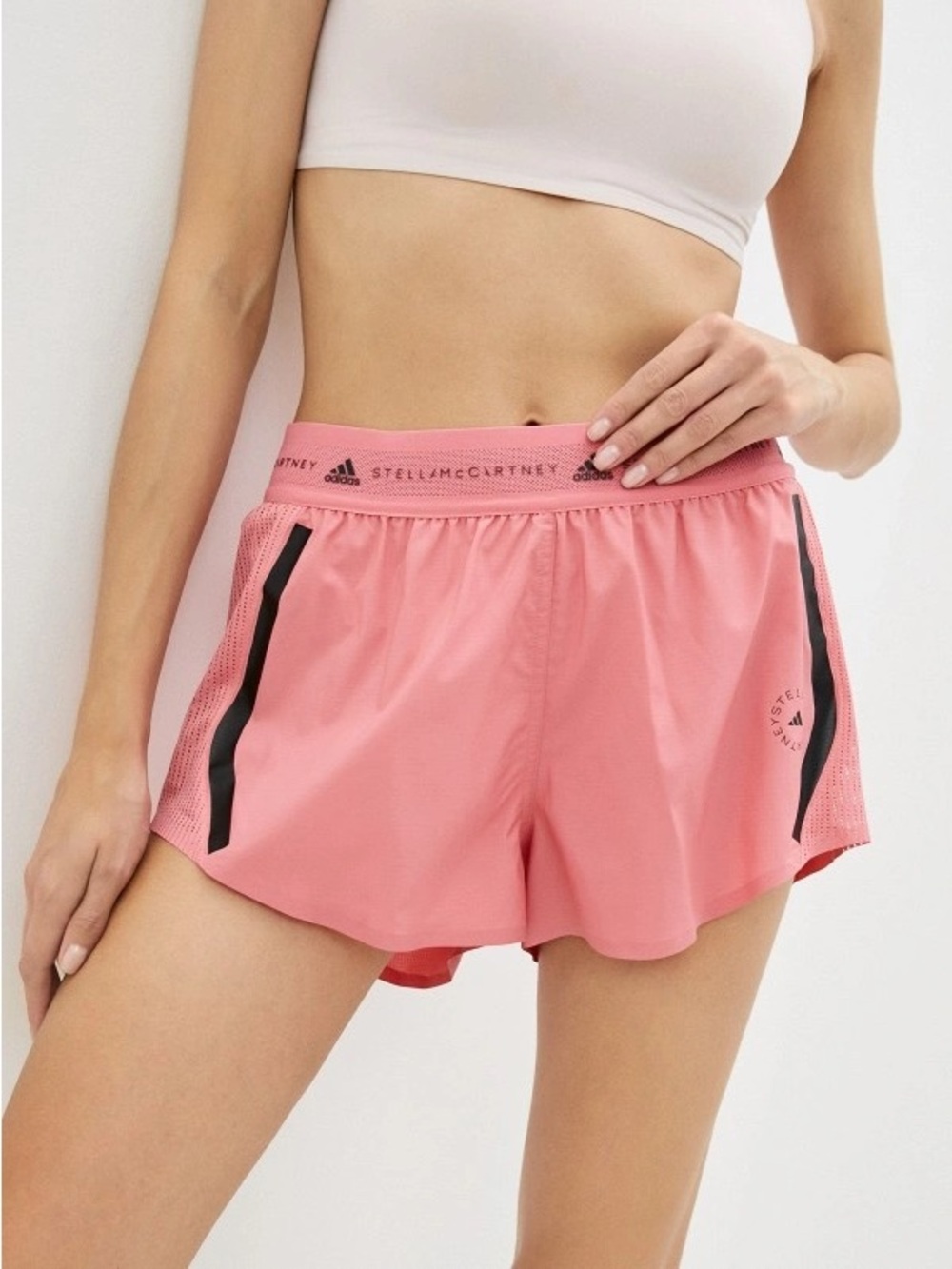 adidas by Stella McCartney Pink Truepace Sport Shorts